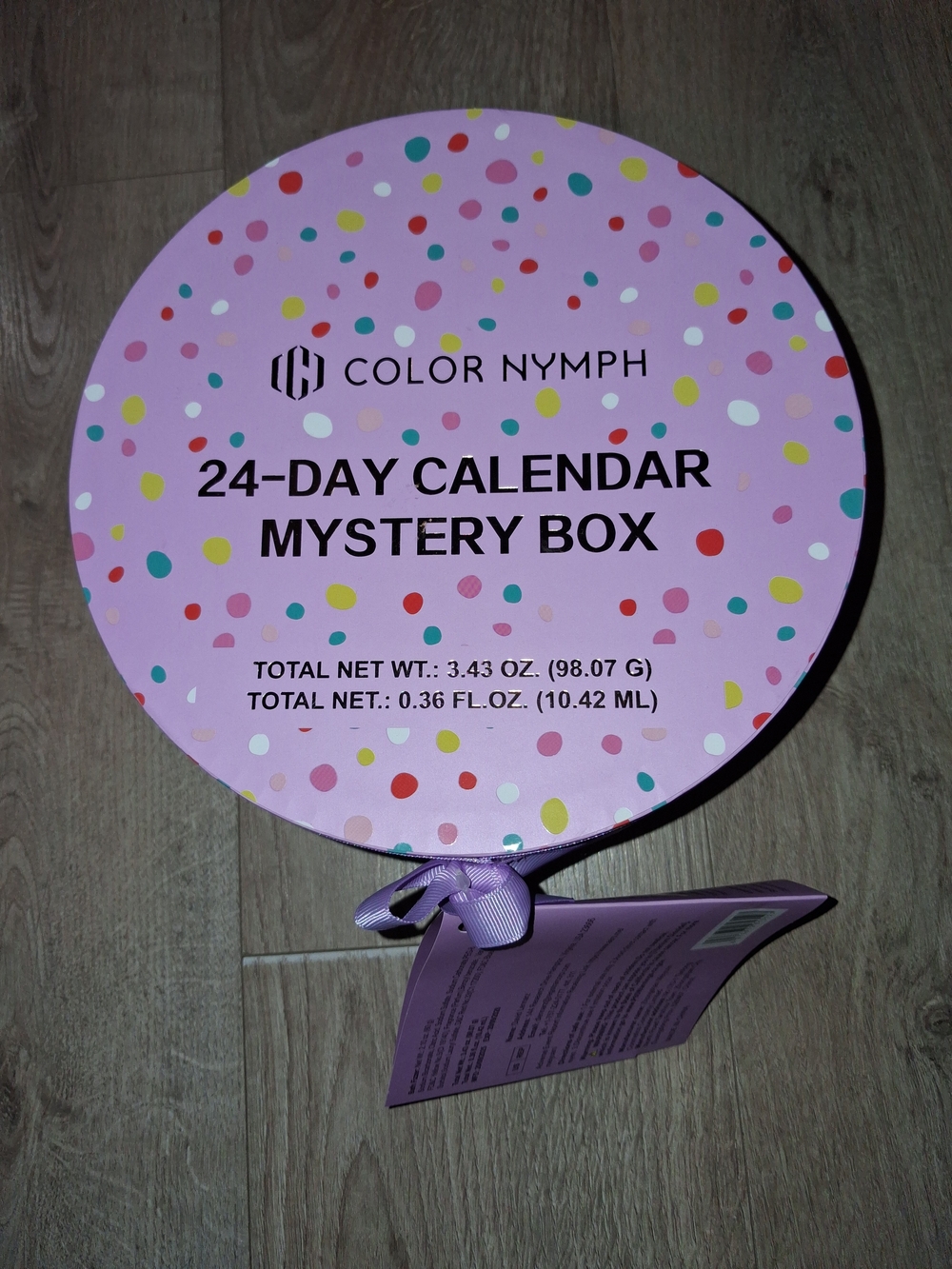 Color Nymph 24-Day Makeup Calendar Mystery Box - Lavender